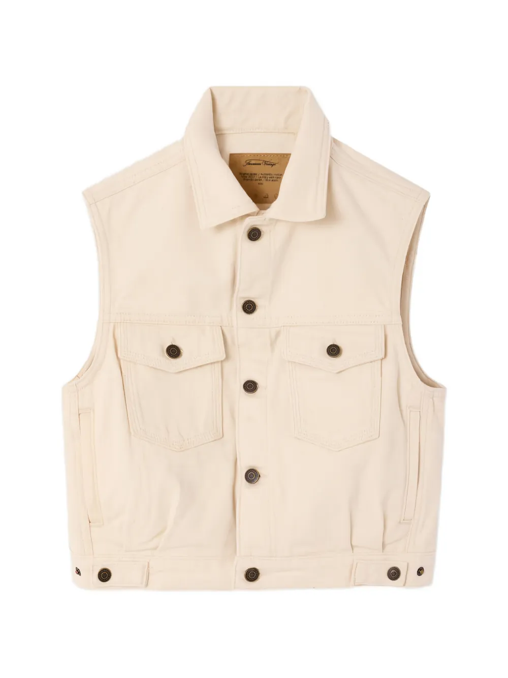American Vintage Kids Snopdog sleeveless jacket - Neutrals