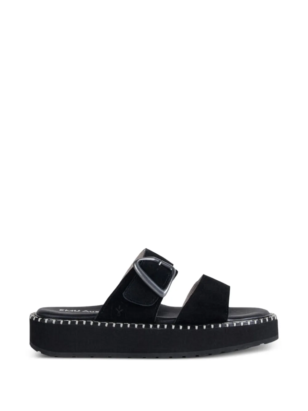 Emu Australia Suede Slides In Multi