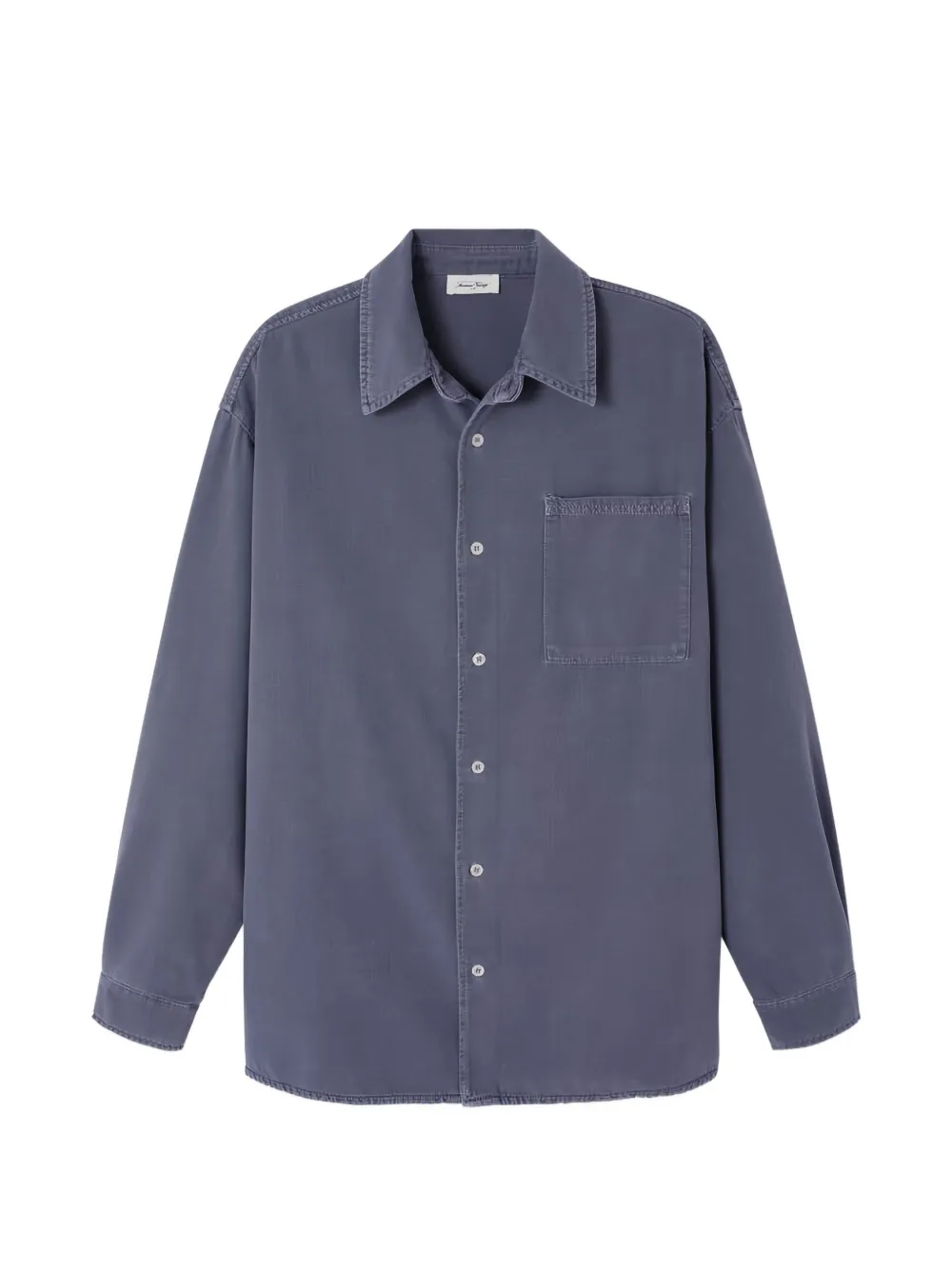 American Vintage Lycaz long-sleeve shirt - Blu