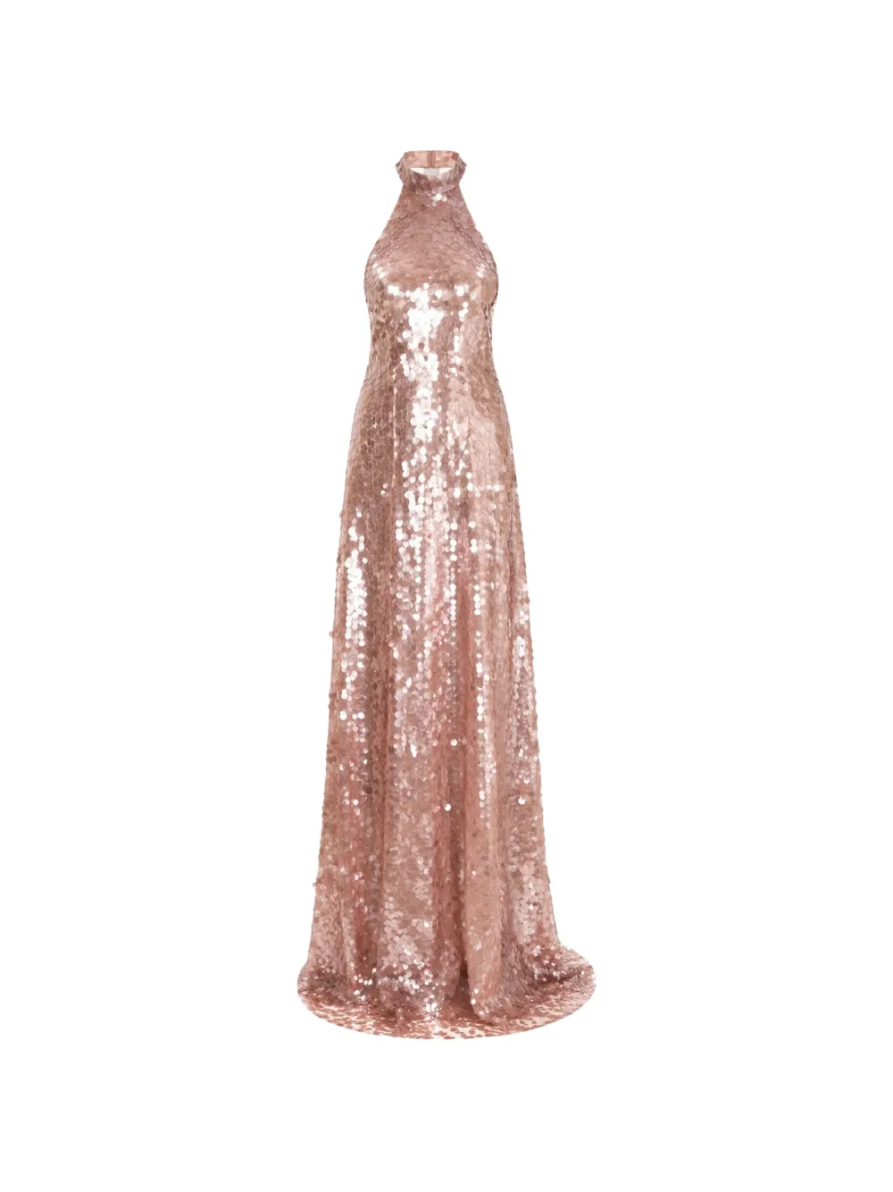 Catherine Regehr sequin-embellished halterneck dress - Rosa