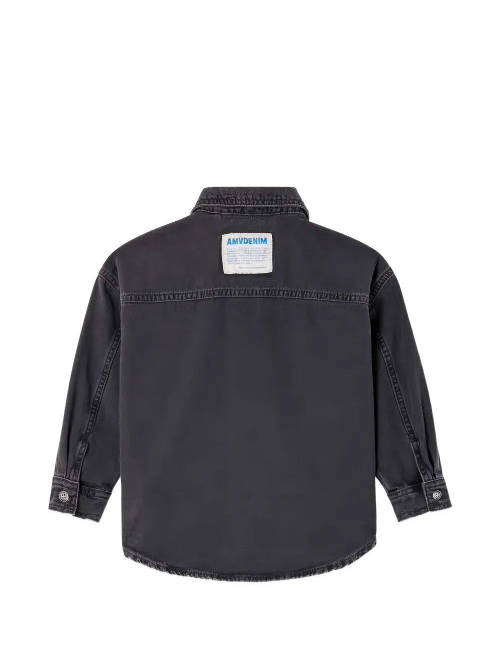 American Vintage Kids Jazy shirt met zakdetail Grijs