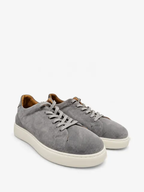 Poche Paris zapatillas de ante con cordones