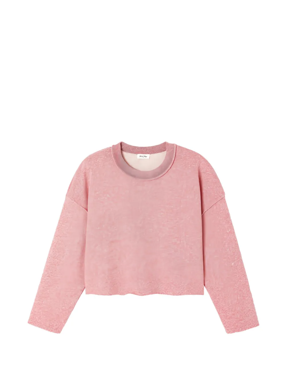 American Vintage crew-neck long-sleeve sweatshirt - Rosa