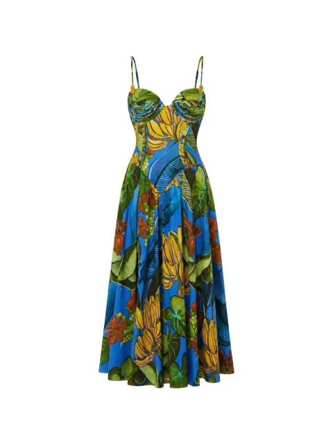 FARM Rio floral-print maxi dress