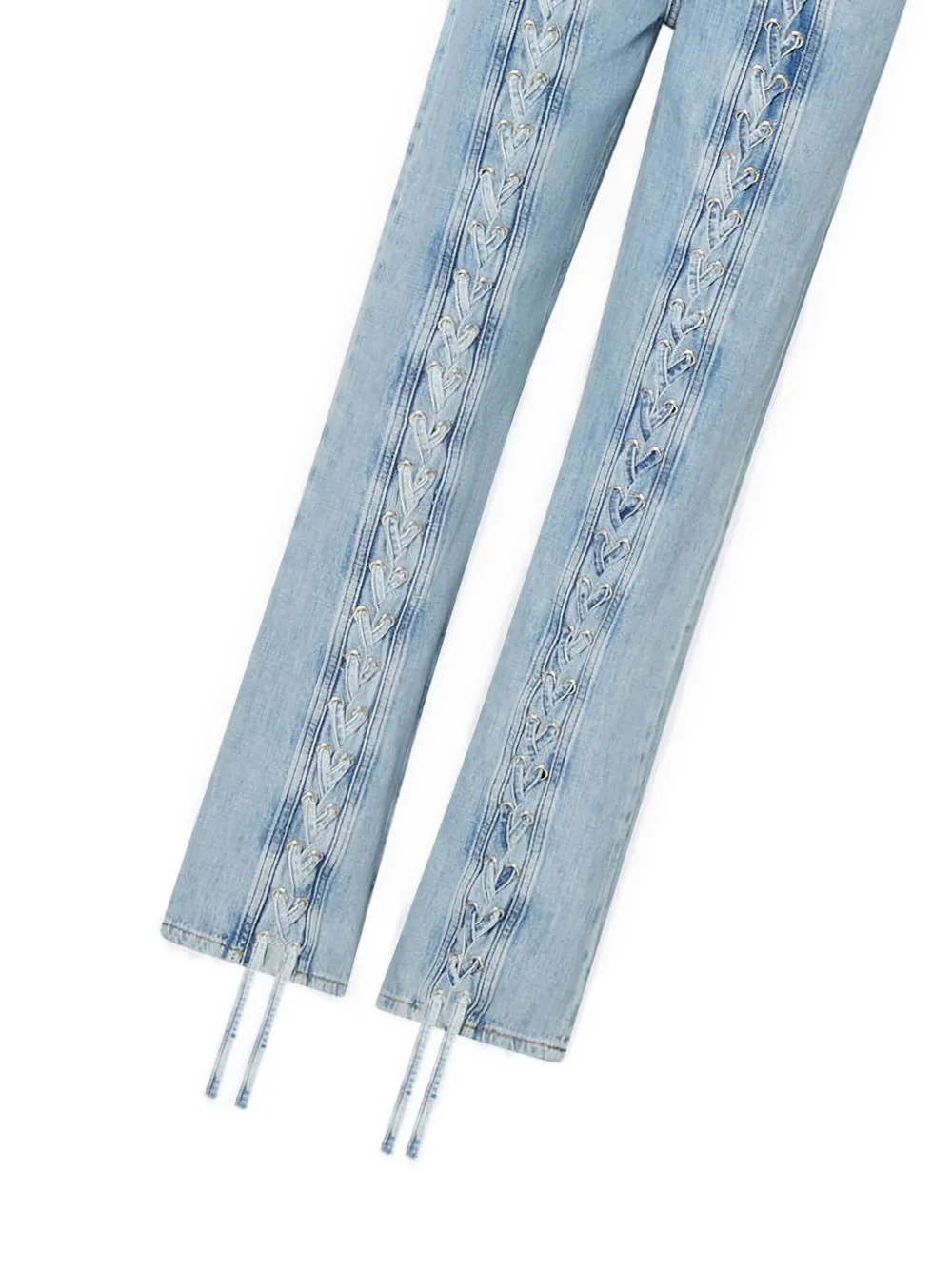  Liu Jo Vaqueros Con Diseño Trenzado - Azul 
