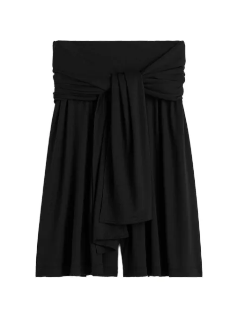 TOTEME tie-waist shorts