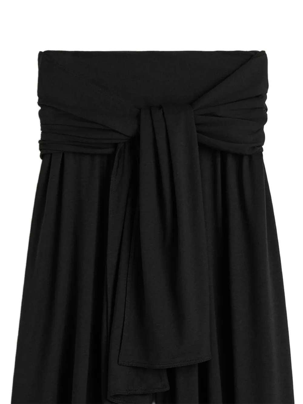 TOTEME Shorts met gestrikte taille Zwart