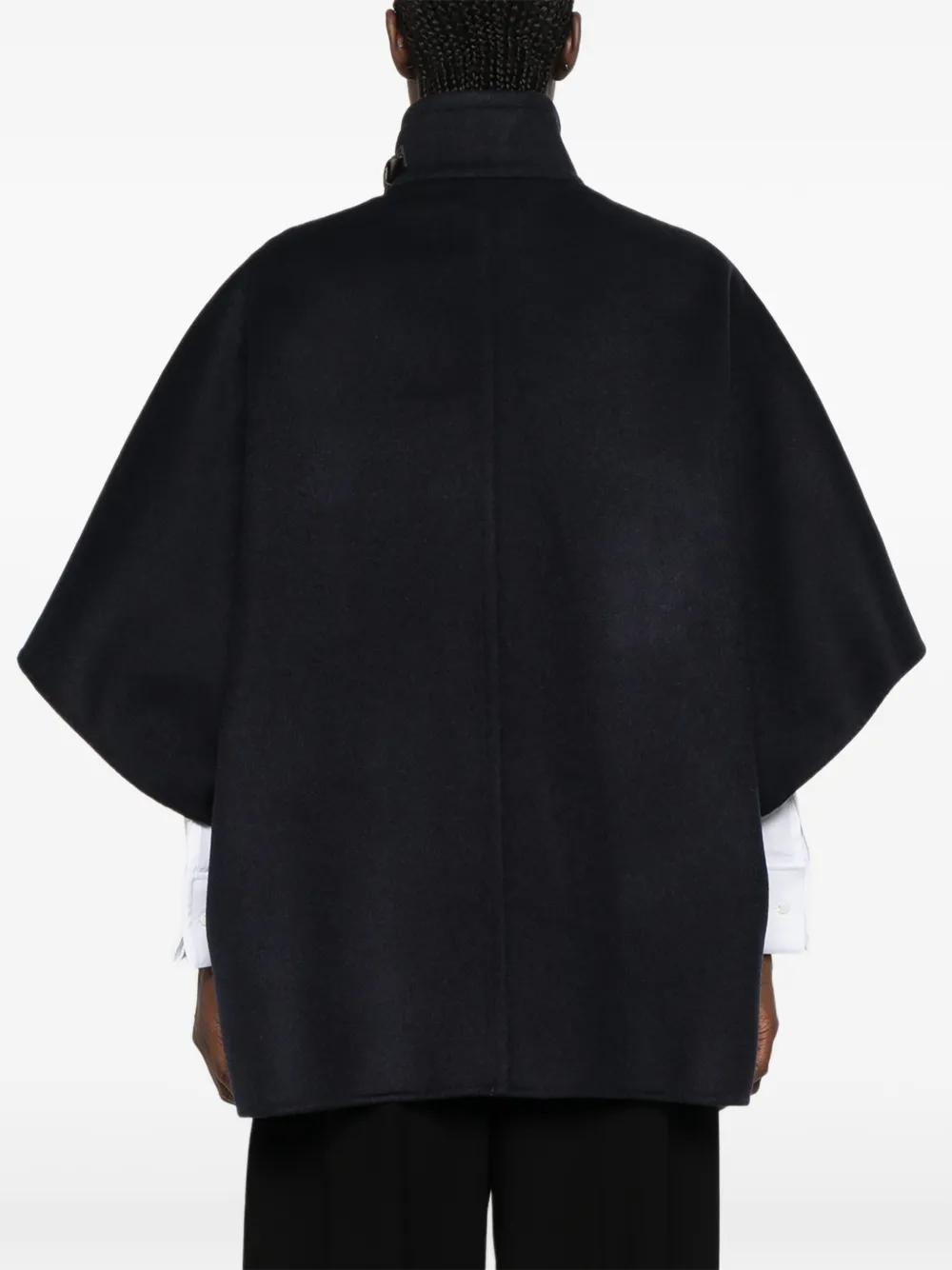 Max Mara Kasjmier jack met gespdetail Blauw