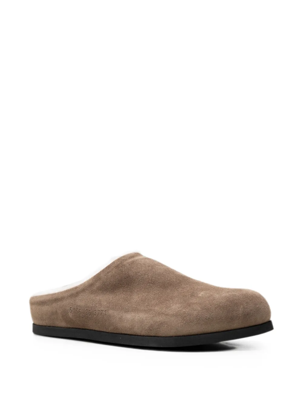 Common Projects Suède muiltjes Bruin
