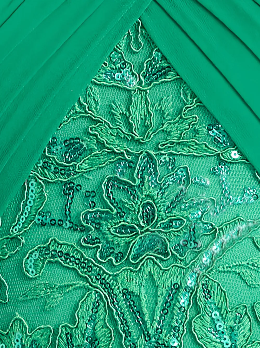 Tadashi Shoji Maxi-jurk verfraaid met pailletten Groen