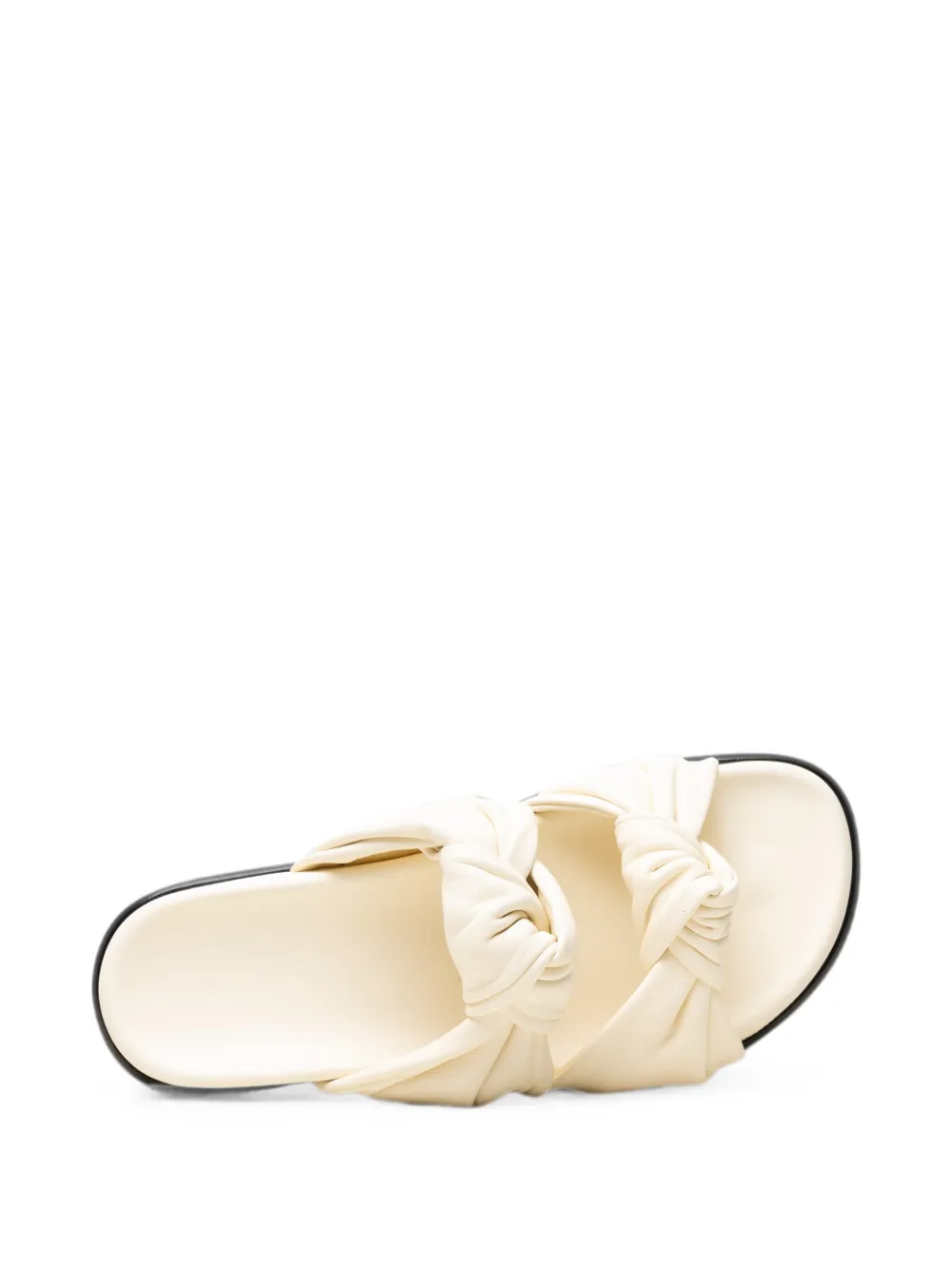 Dear Frances Tye sandalen met geknoopt detail Wit