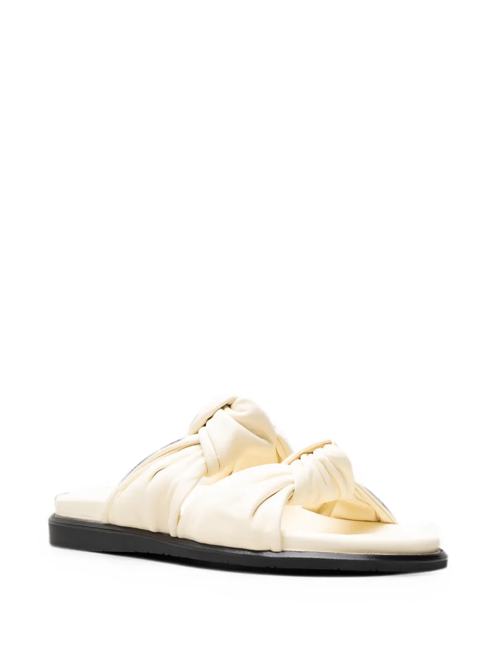 Dear Frances Tye sandalen met geknoopt detail Wit