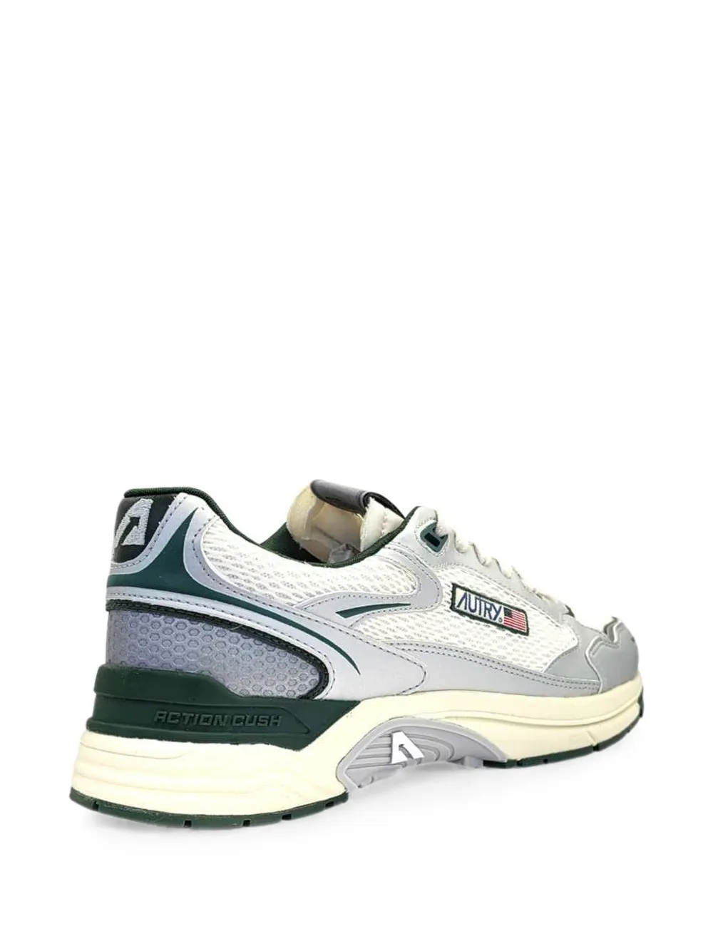 Autry metallic mesh sneakers Beige