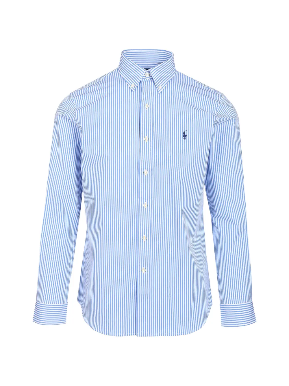 Polo Ralph Lauren vertical-stripe button-down shirt - Blu