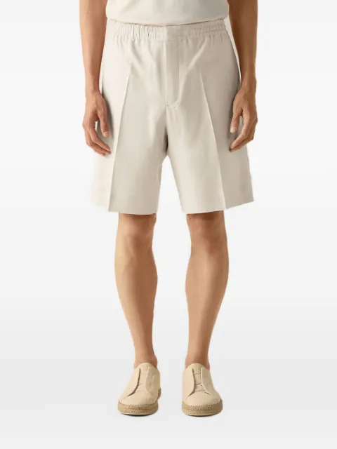 Zegna shorts con pretina elástica