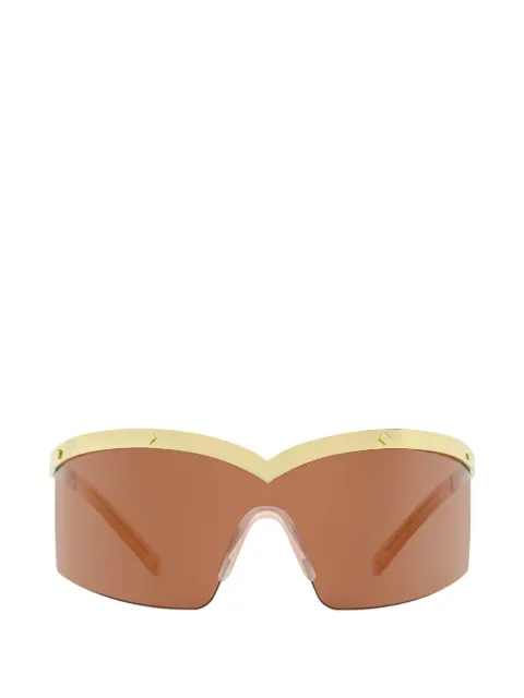 MCM stud-embellished shield sunglasses