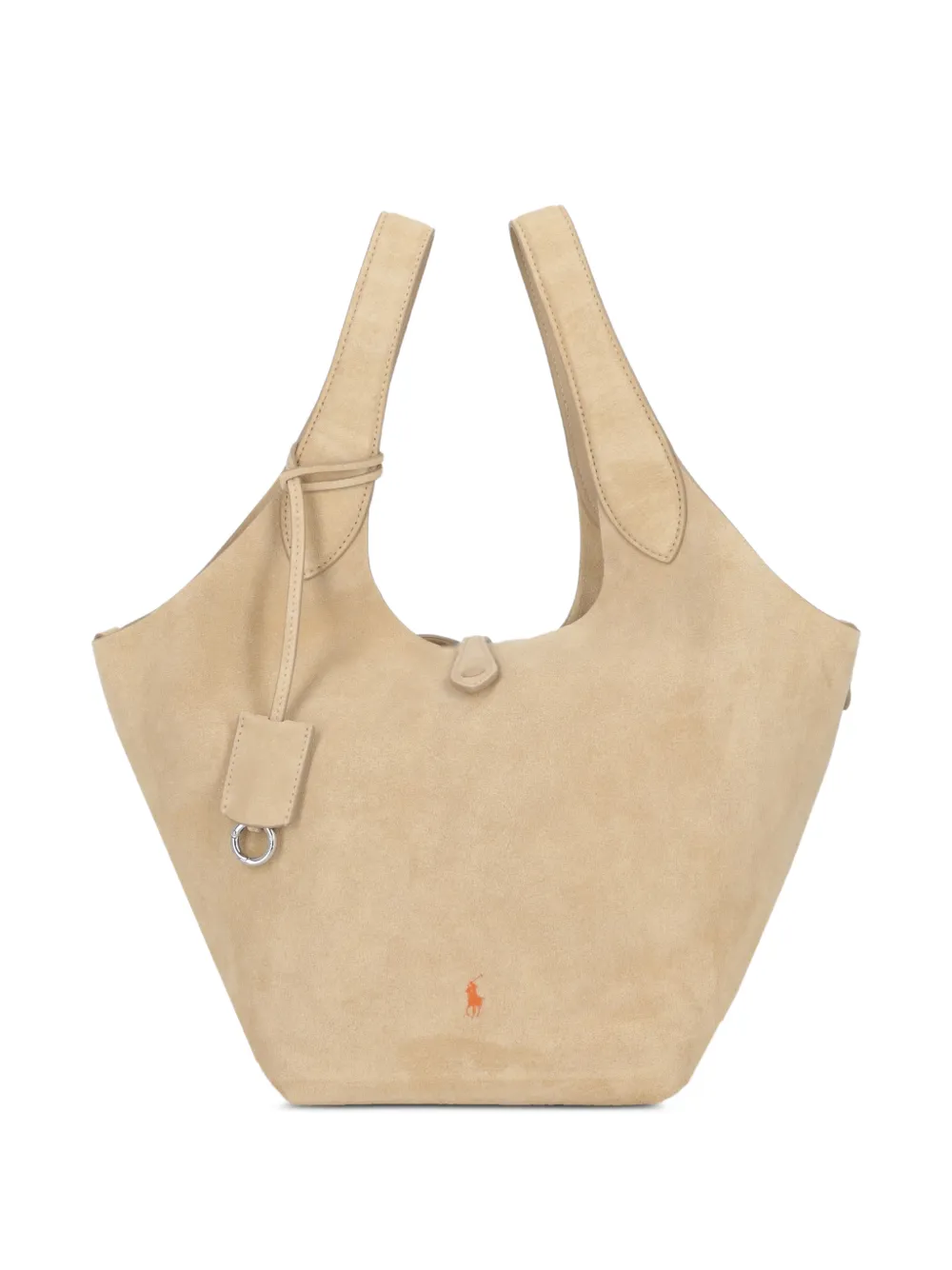 Polo Ralph Lauren Polo Play suede tote bag - Toni neutri