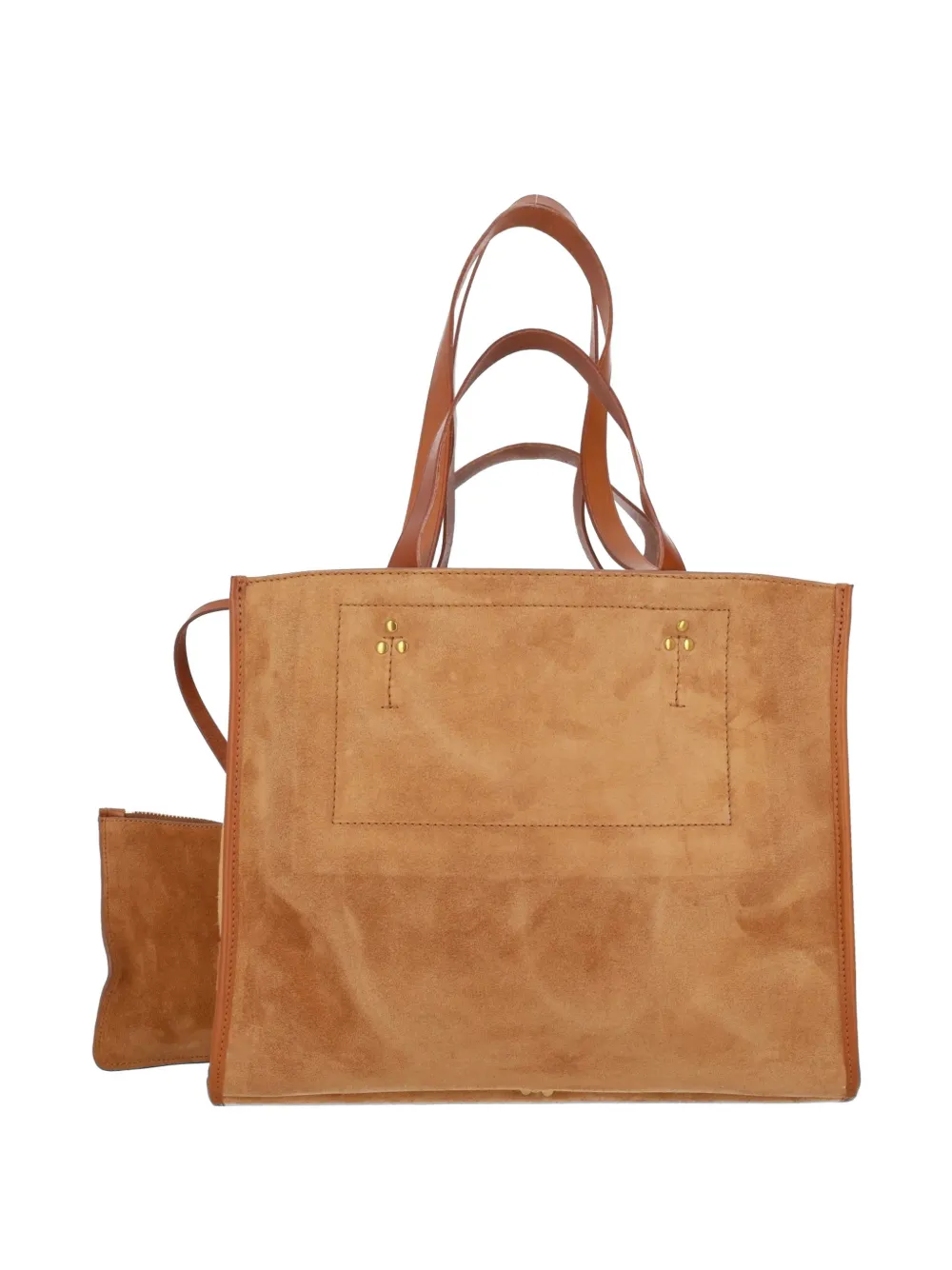 Jérôme Dreyfuss Léon M suède shopper Beige