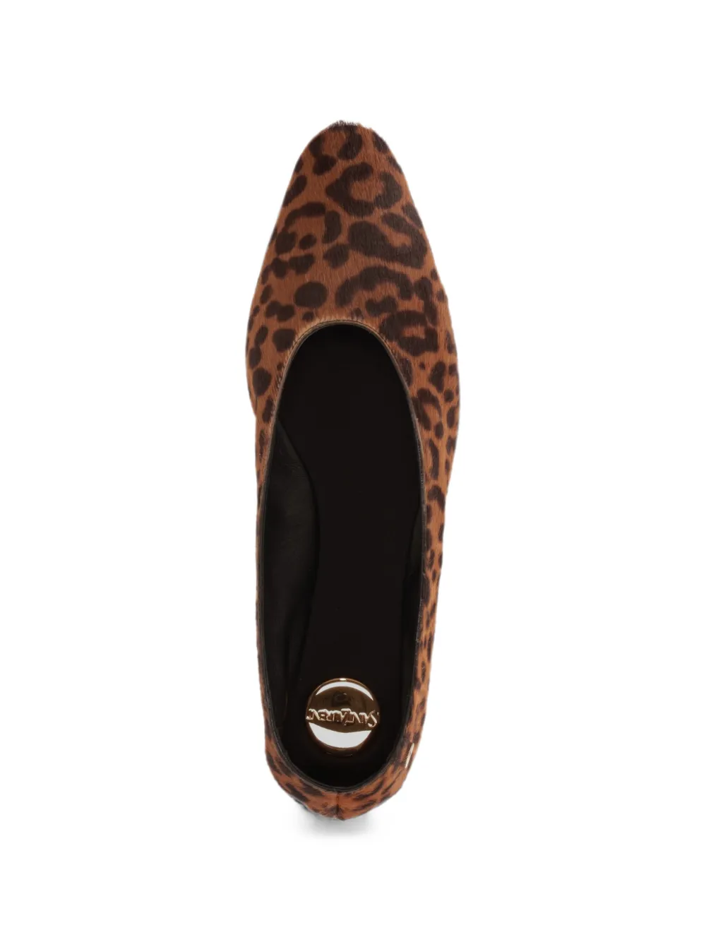 Saint Laurent Sao leopard-print ballet flats Bruin