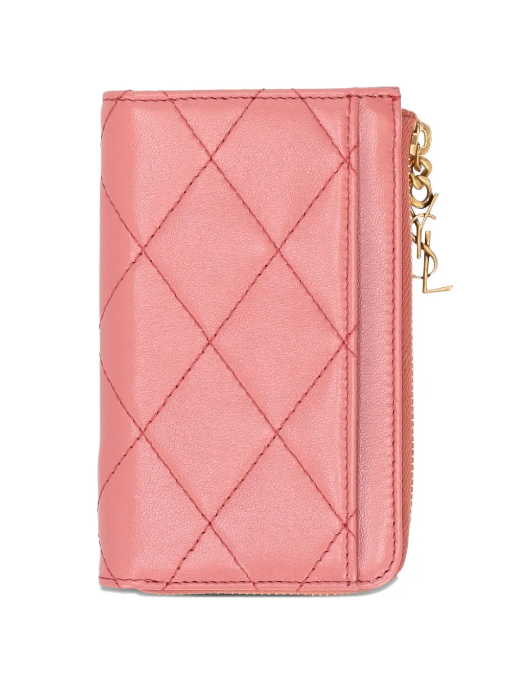 Saint Laurent Cassandre Bijou Kartenetui - Rosa