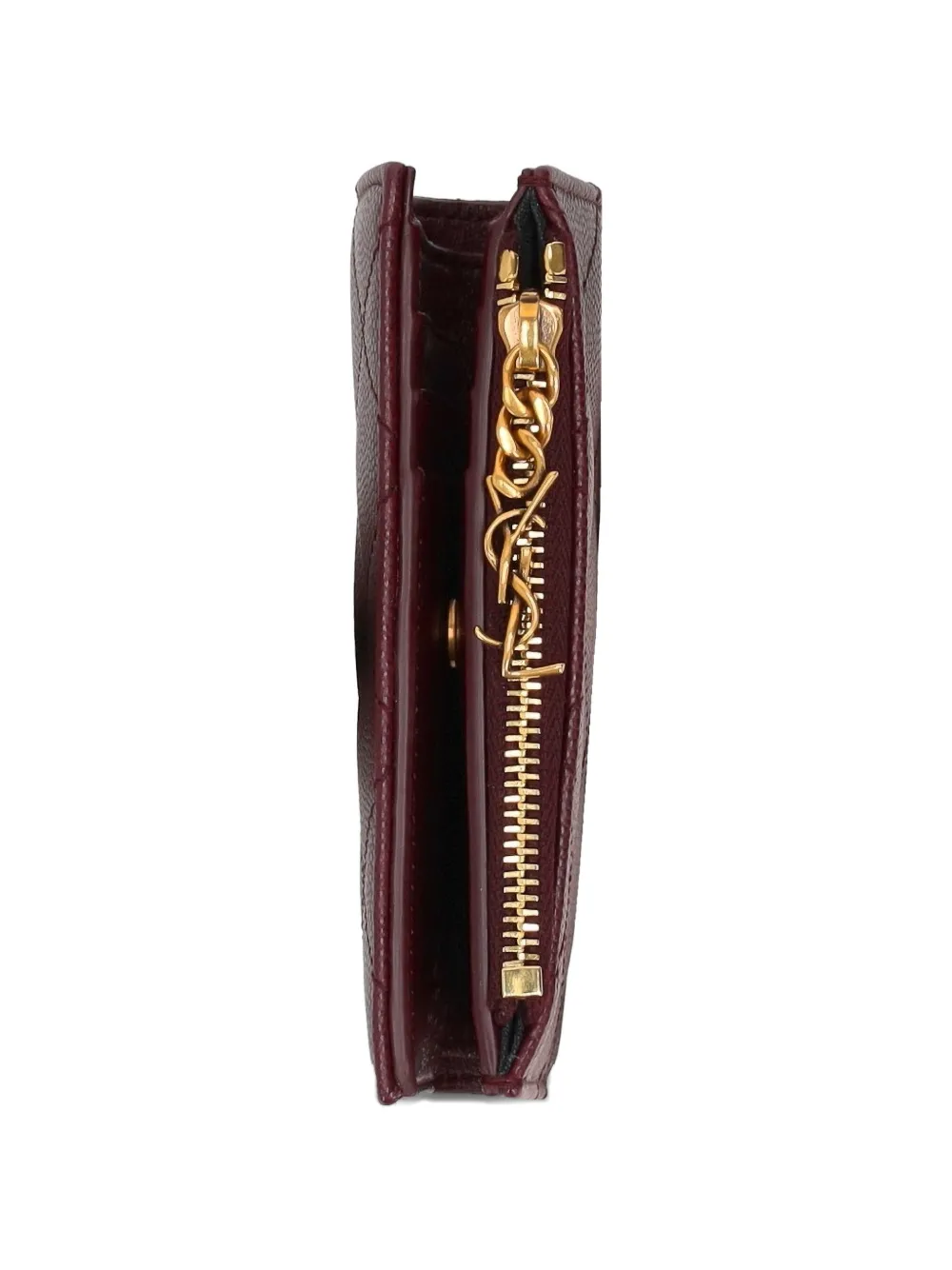 Saint Laurent Cassandre Bijou portemonnee Rood