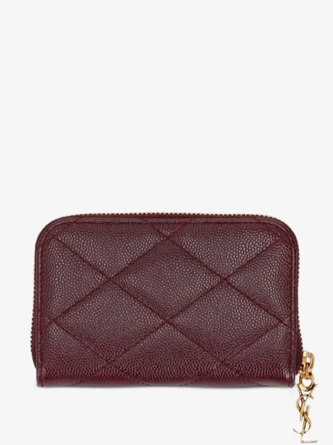 Saint Laurent Cassandre Bijou quilted wallet