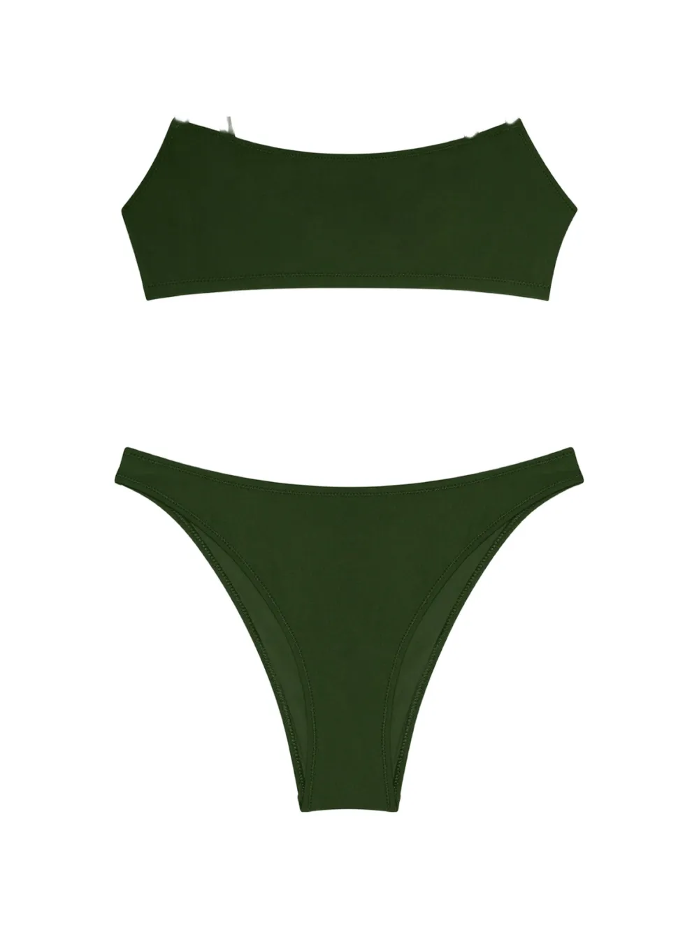 LIDO scoop-neck bikini - Grün
