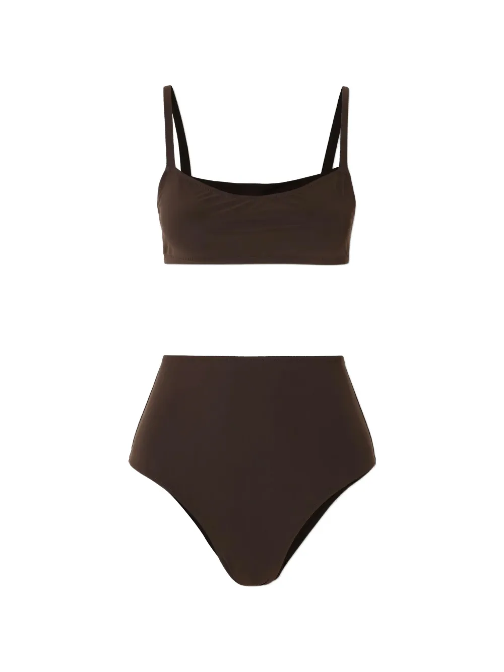 LIDO Undici high-waisted bikini - Braun