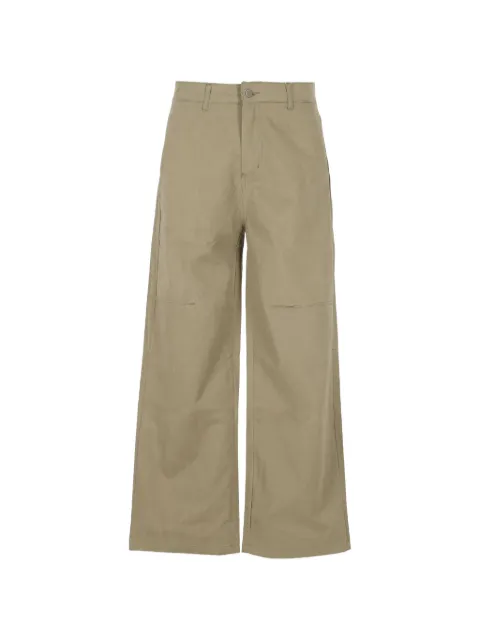 Jaws Scomodi logo-embroidered trousers