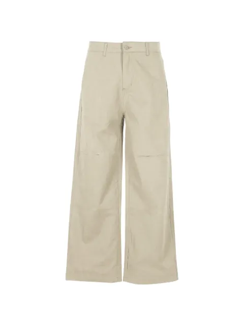 Jaws Scomodi logo-embroidered trousers