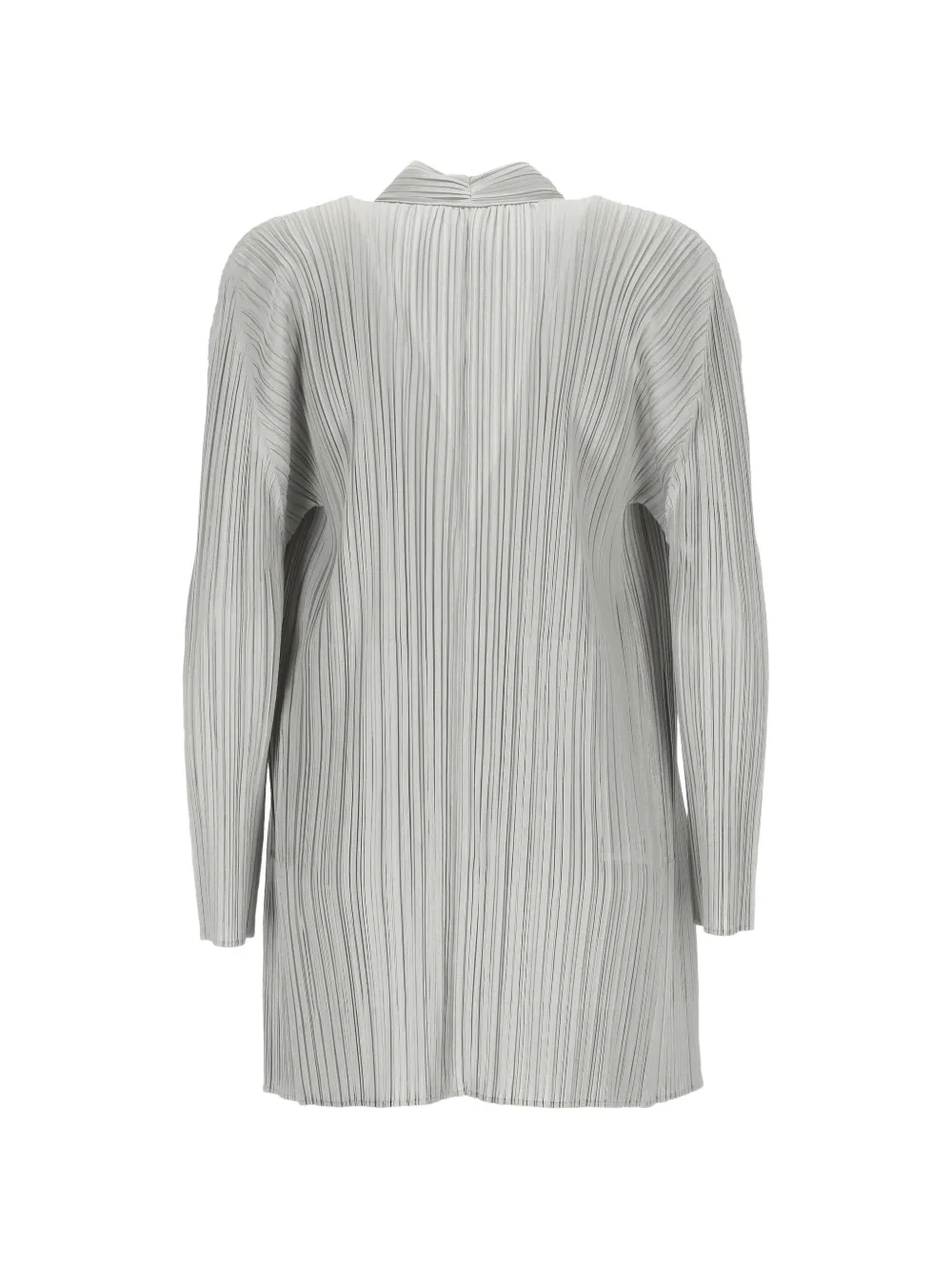 Pleats Please Issey Miyake Sweater met plissé-effect Grijs
