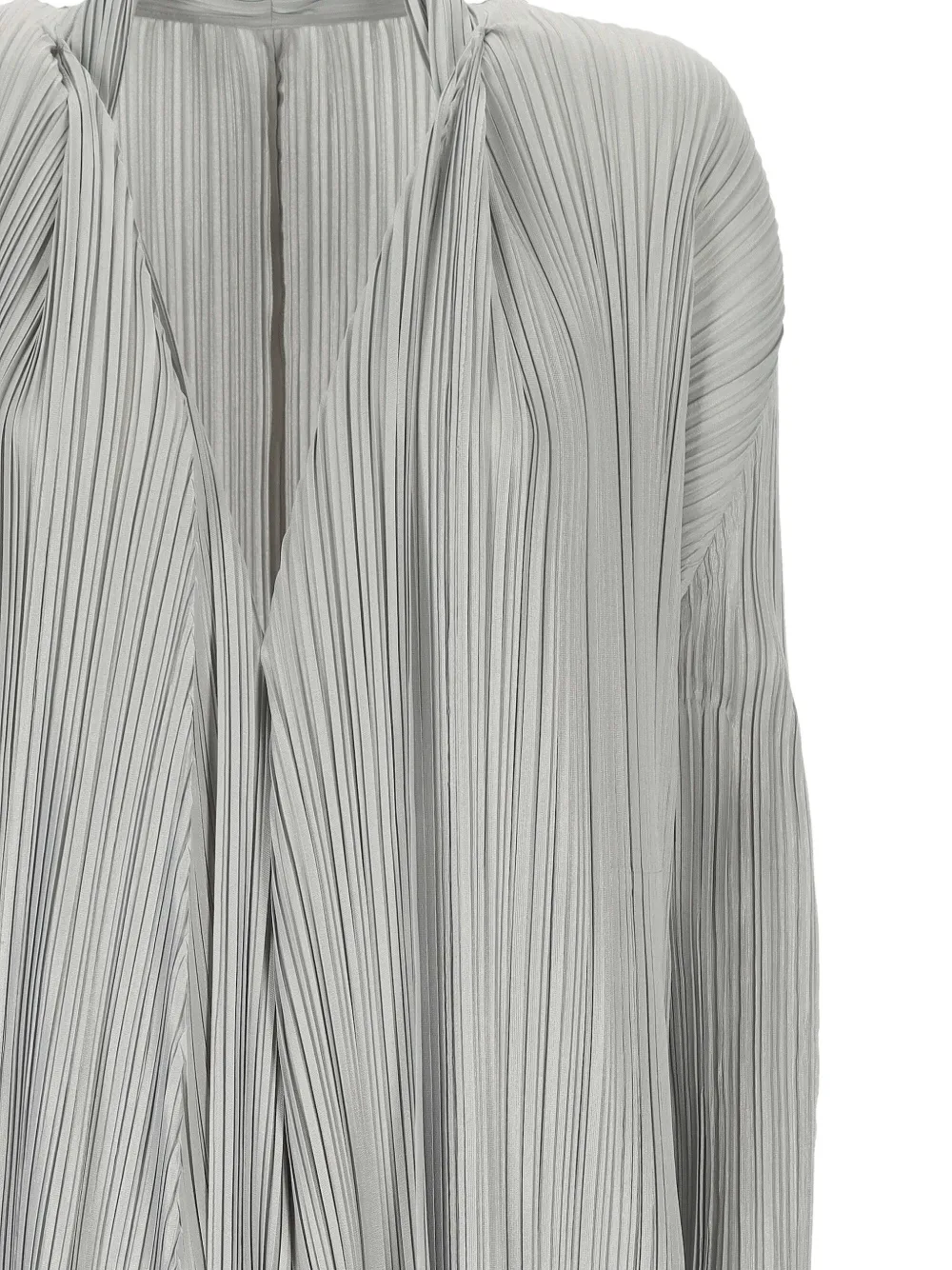 Pleats Please Issey Miyake Sweater met plissé-effect Grijs