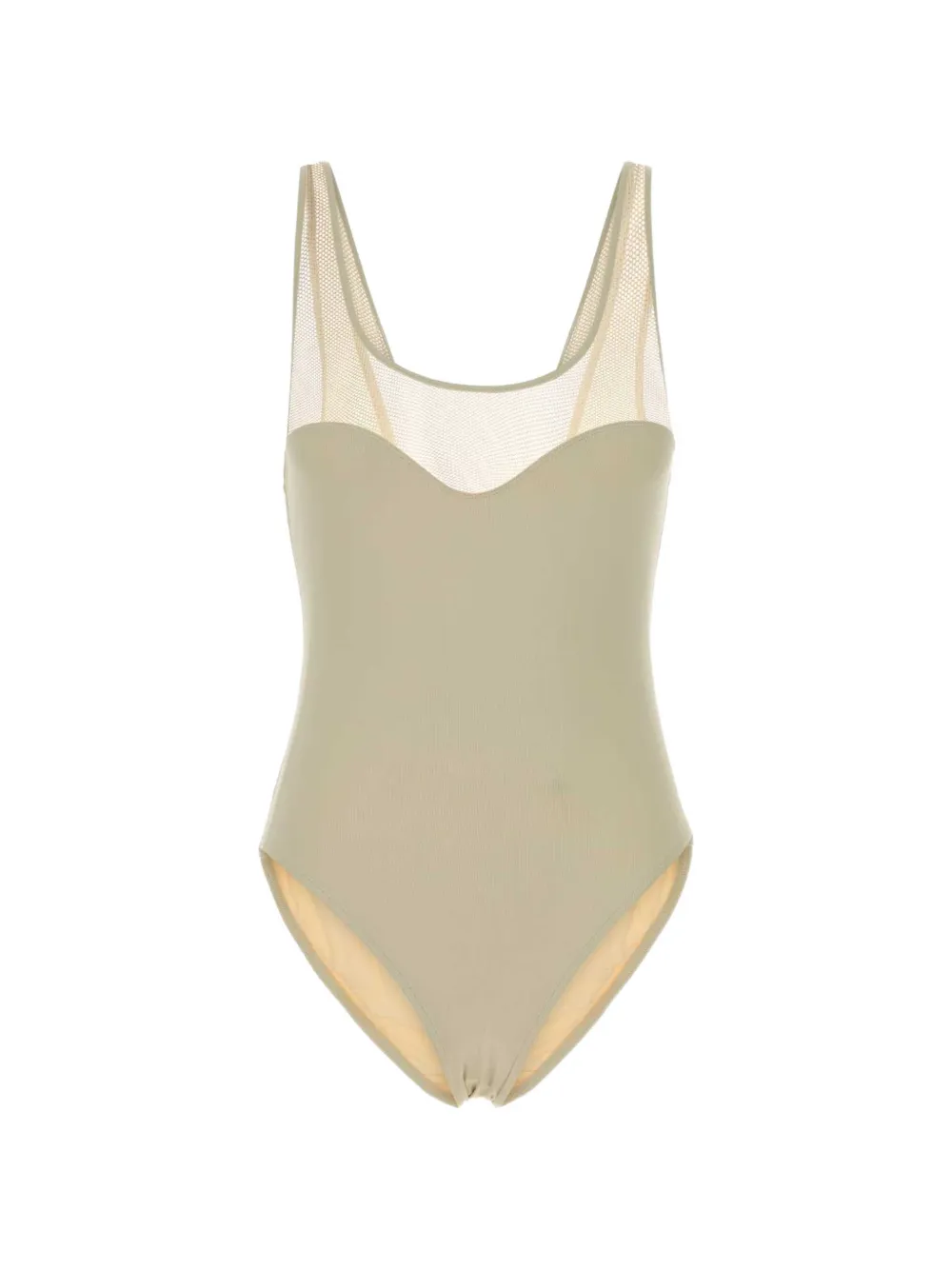 ERES Charisme Badeanzug mit Mesh-Einsatz - Nude