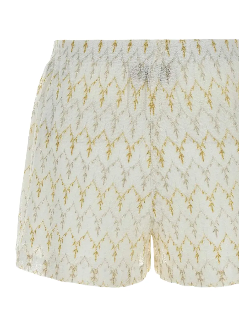 Missoni Kanten shorts met borduurwerk Wit