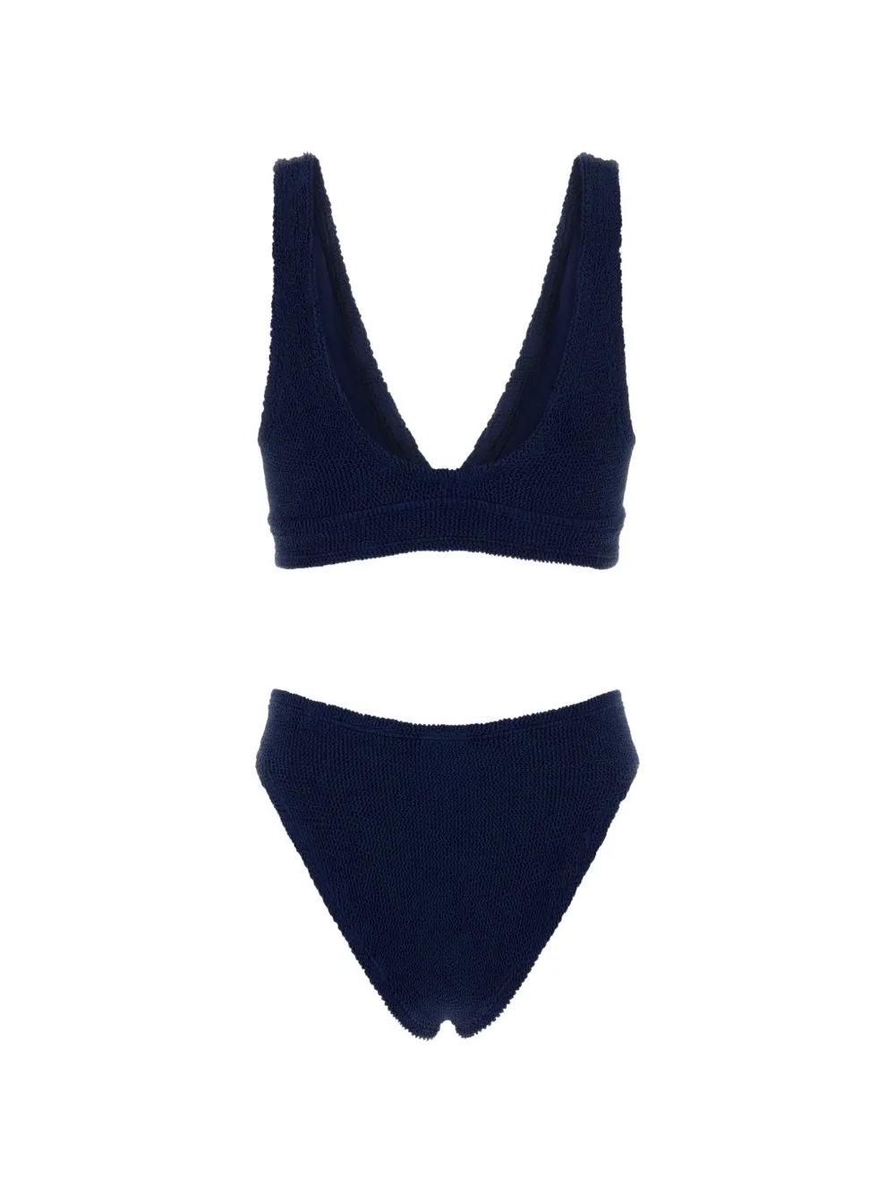 Hunza G Angel bikini met gekreukt effect Blauw
