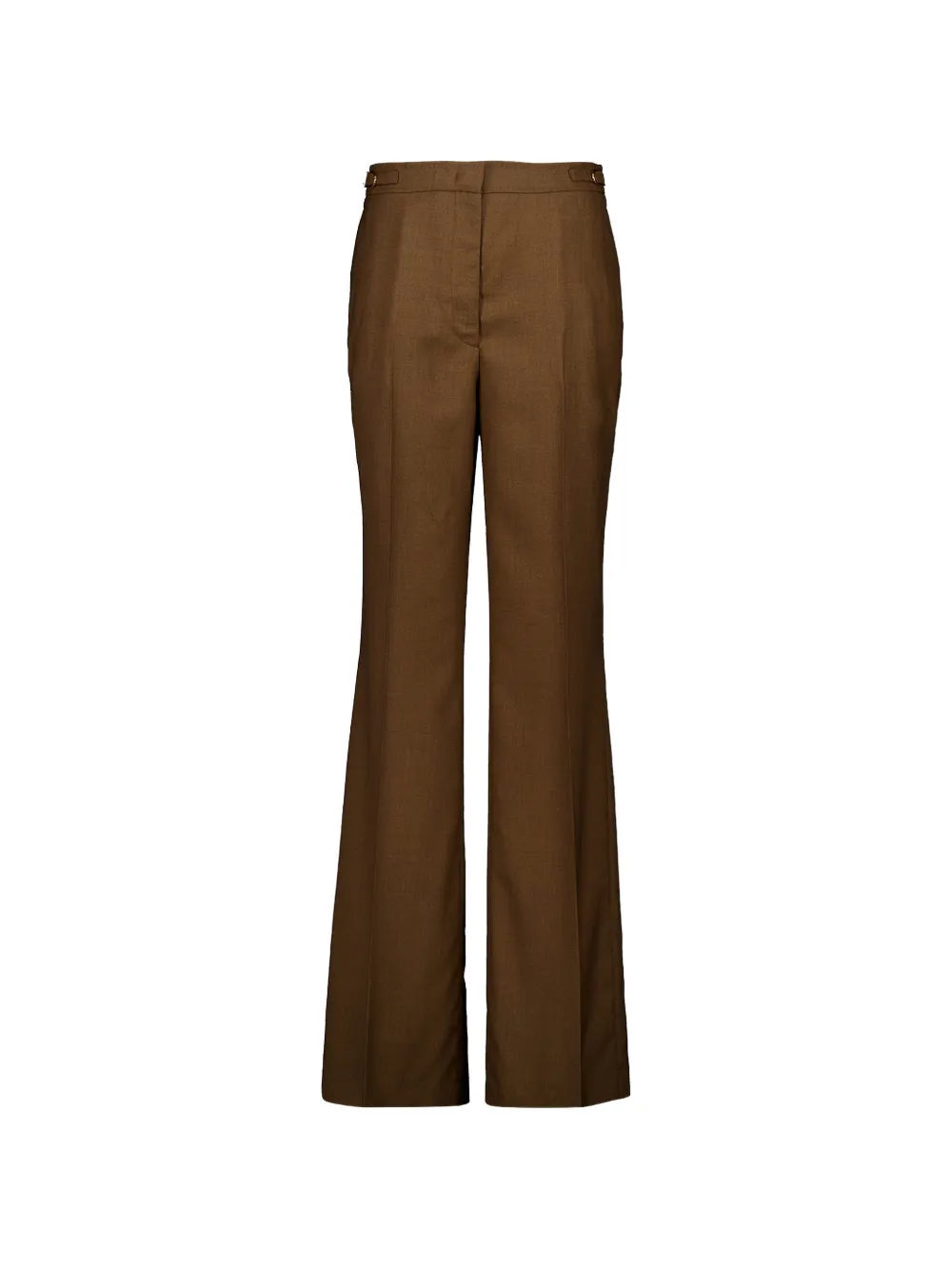 Gabriela Hearst Vesta side-buckle trousers - Brown