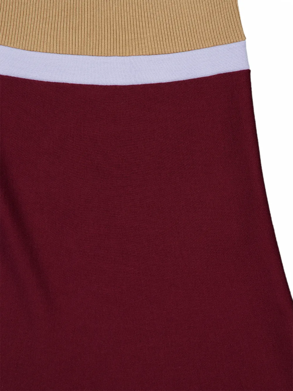 Gabriela Hearst Flaminius Ribbed-knit Sleeveless Midi Dress in Red, view 4