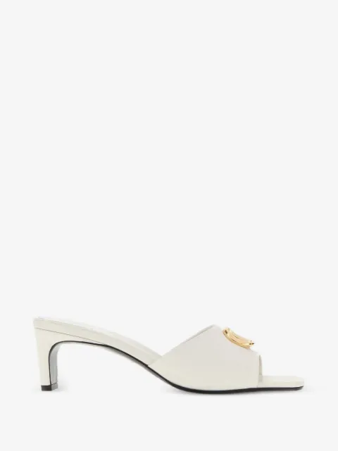 Gucci Double G leather sandals
