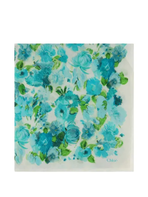 Chloé Wild Flowers Sarong mit Blumen-Print