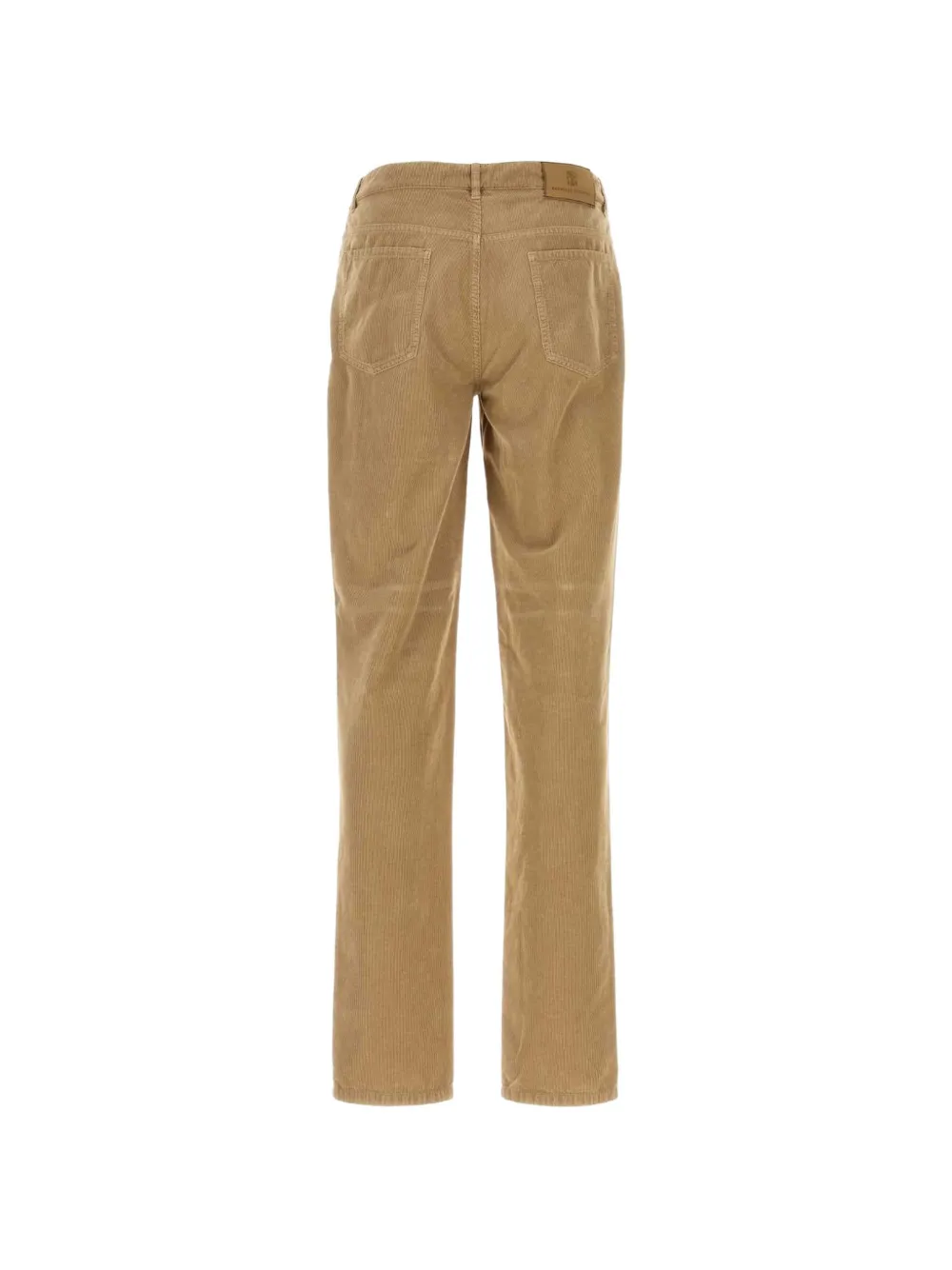 Brunello Cucinelli Ribfluwelen broek Beige