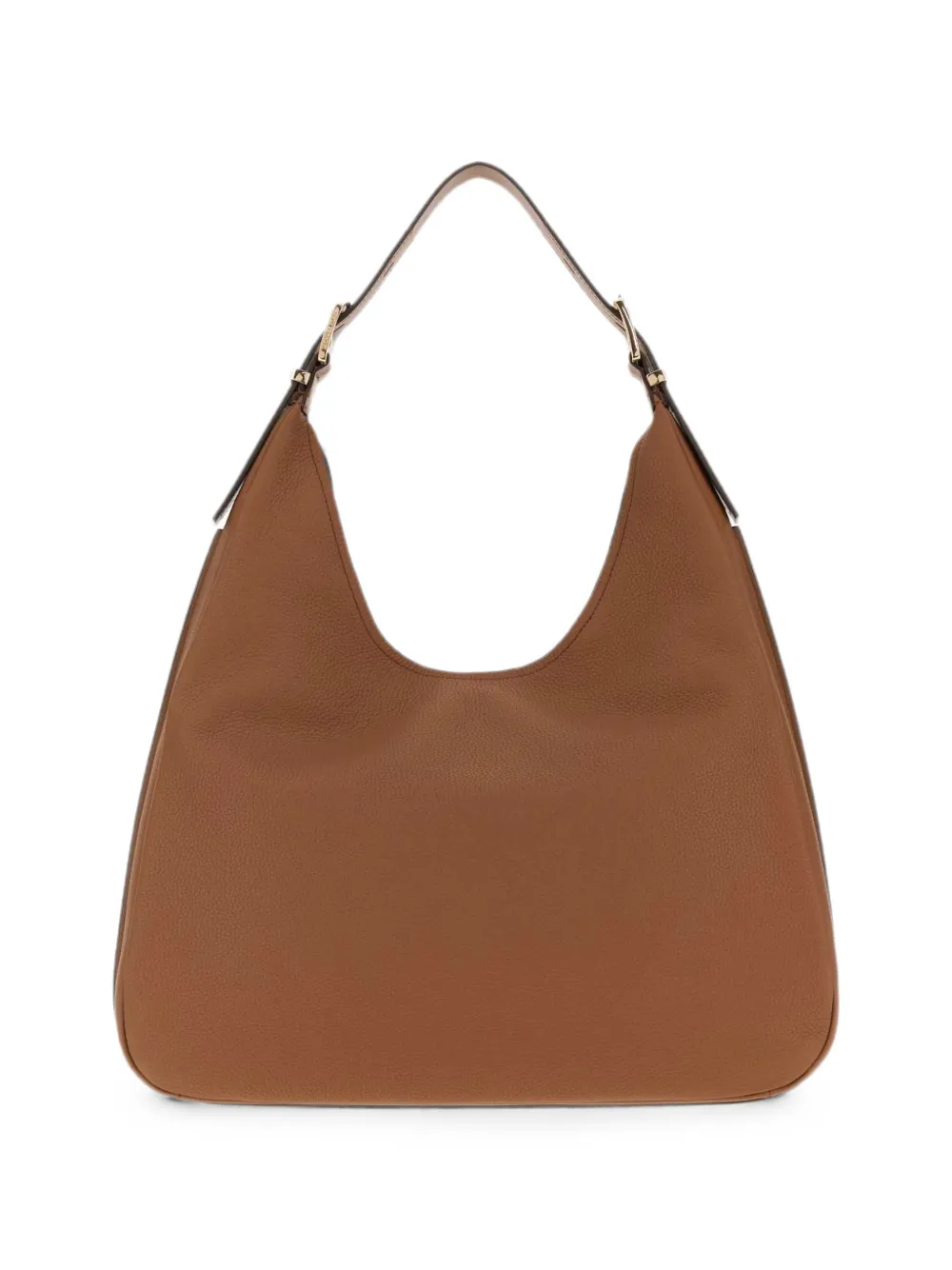 Michael Kors large Nolita grained leather shoulder bag Beige