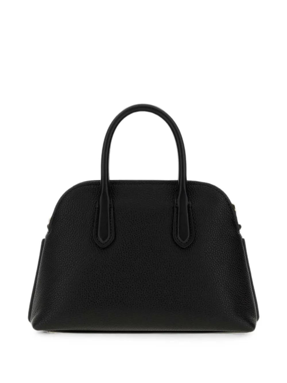 Michael Kors Freddie logo-plaque pebbled-leather tote bag Zwart