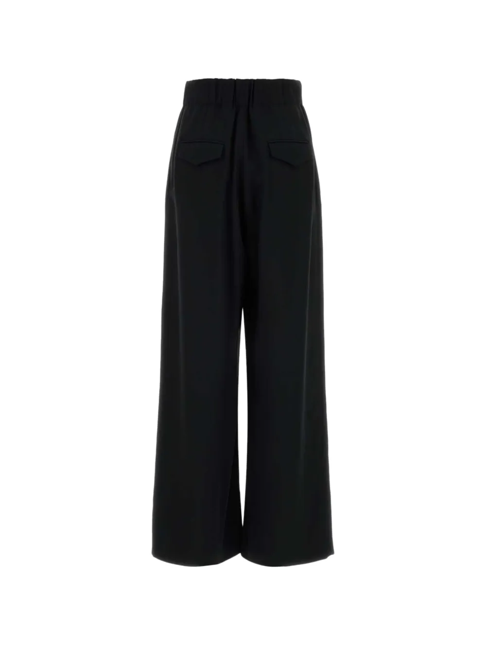 Jil Sander Crêpe cargo broek Zwart