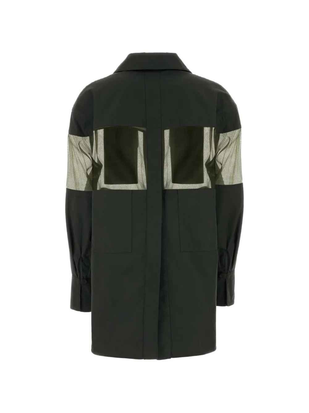FENDI Jack met doorzichtig vlak Groen