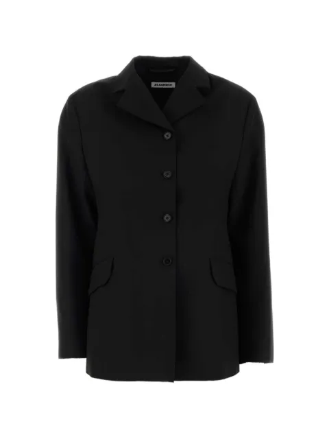 Jil Sander single-breasted felted blazer