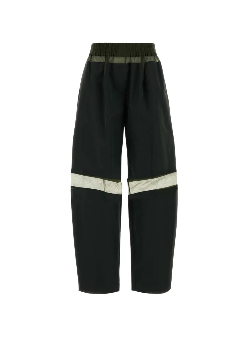 FENDI technical gabardine trousers - Green