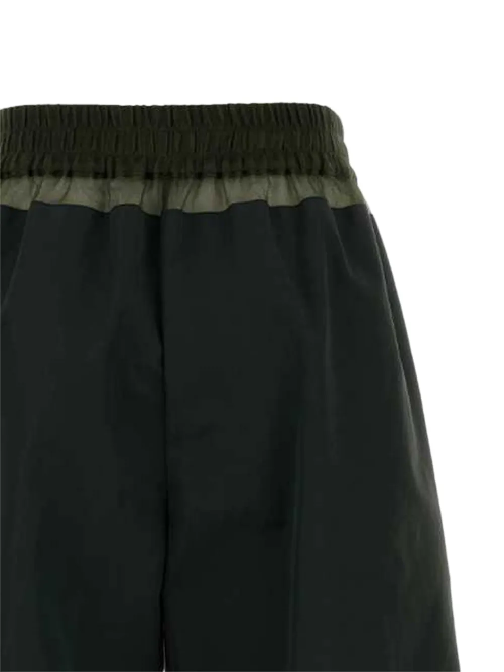 FENDI Gabardine broek Groen