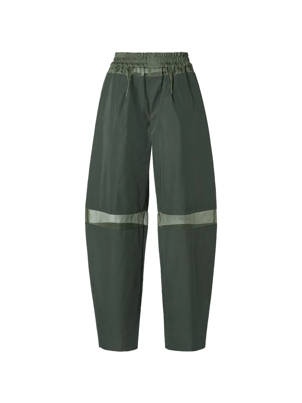 FENDI Gabardine broek Groen