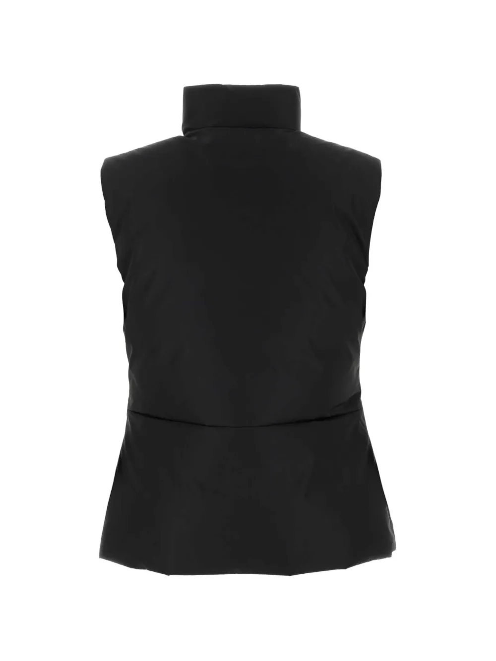 Jil Sander Bodywarmer met hoge hals Zwart