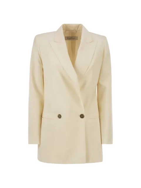 Max Mara blazer con solapas de pico
